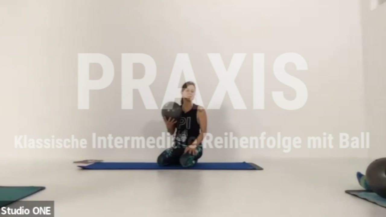 Pilates + Ball – Intermediate Praxis